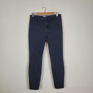 Abercrombie & Fitch Jeans 29 8 Regular Black Denim The Skinny High Rise